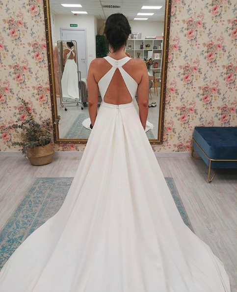Vestido a medida atelier lamaryé madrid