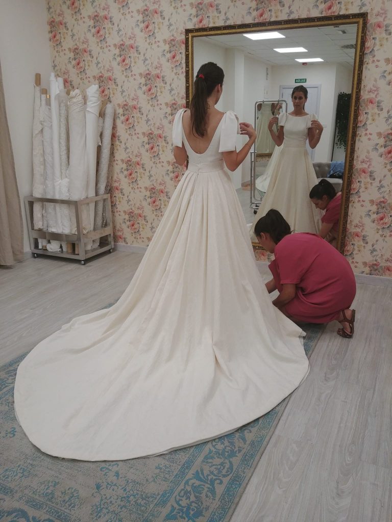 vestido de novia lamarye