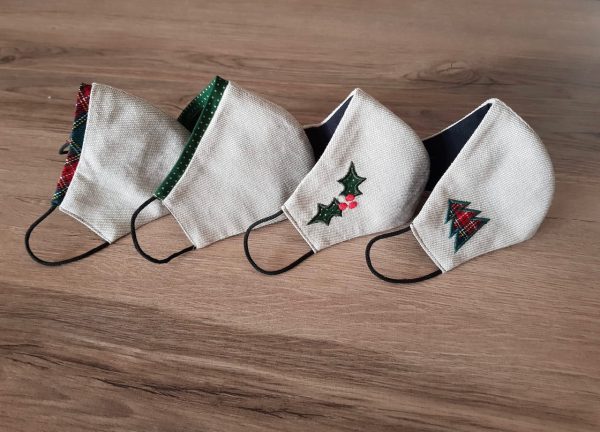 modelos mascarilla navidad