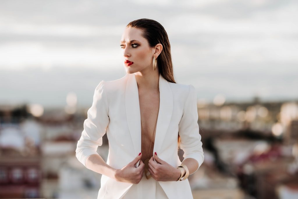 blazer para novia