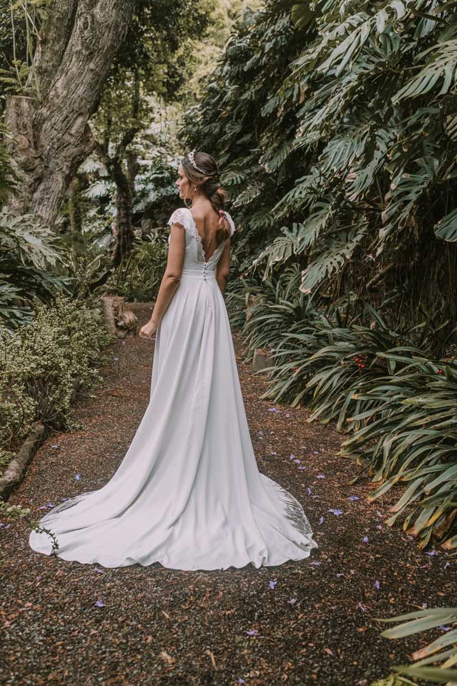 Vestido novia a medida
