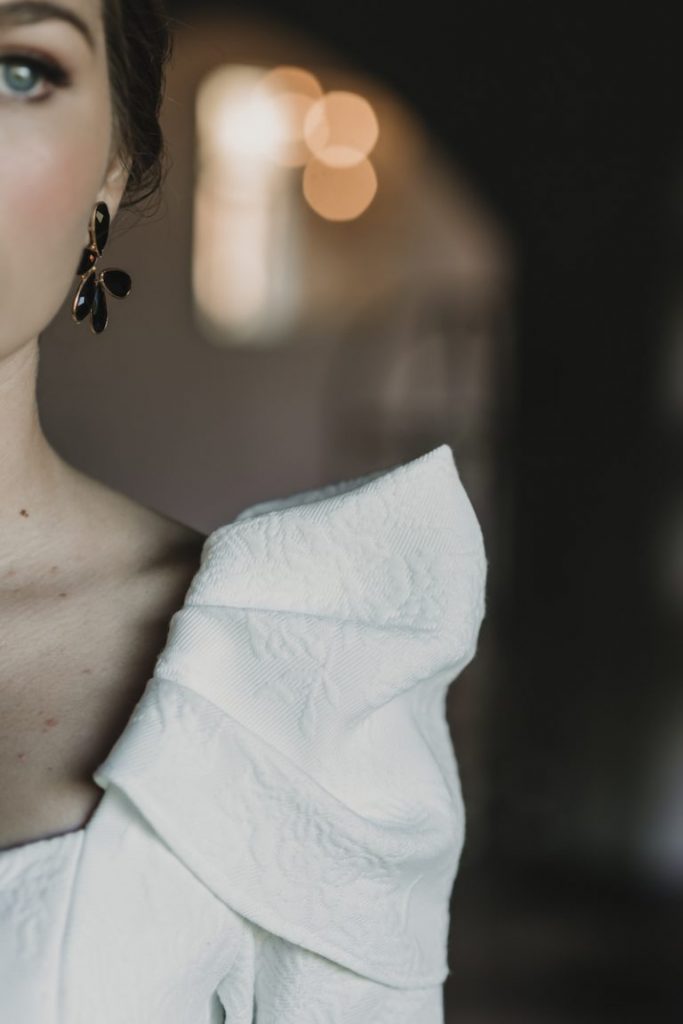 vestido de novia mangas 