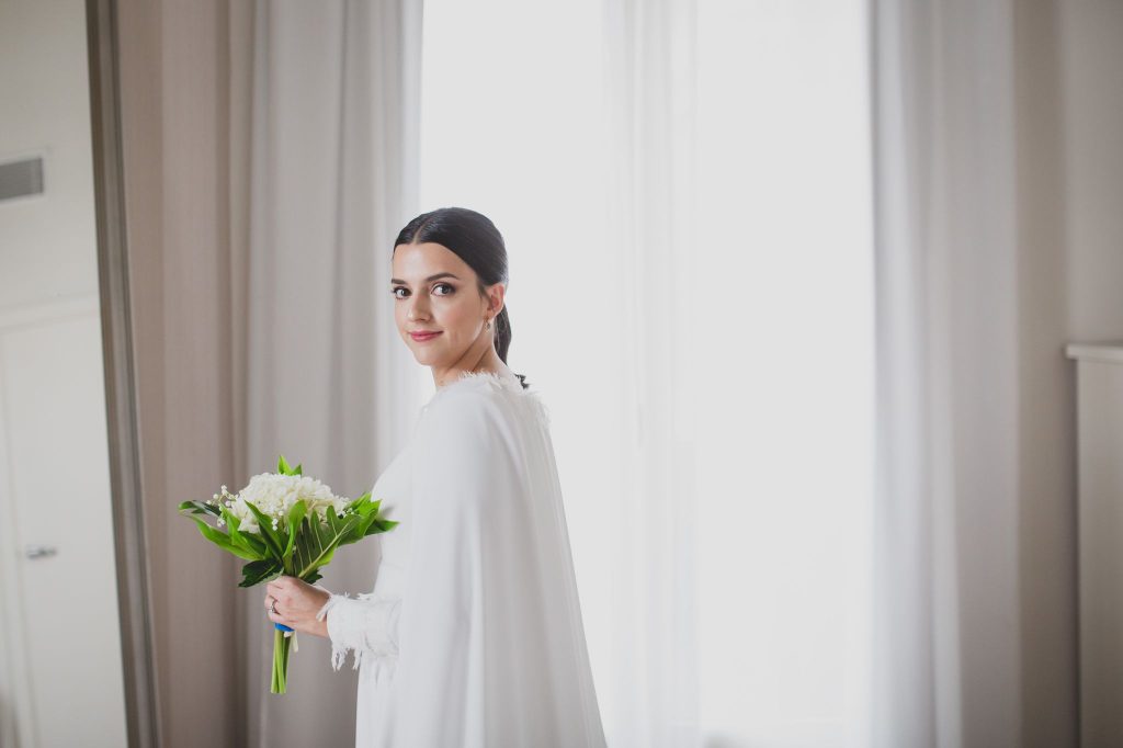 Novias con capa