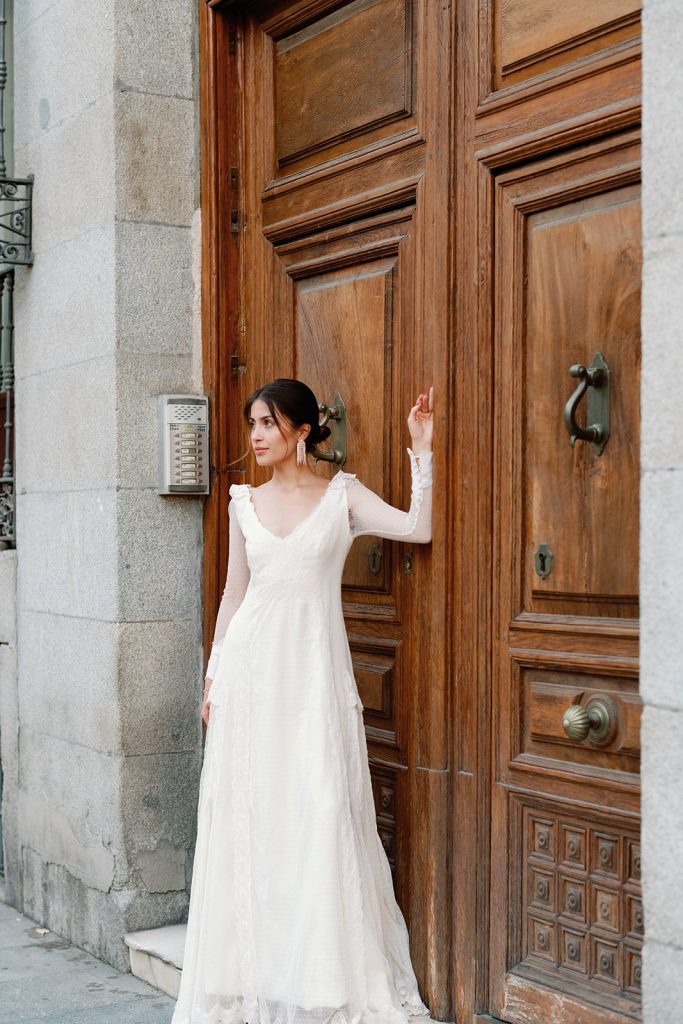 vestido largo novia