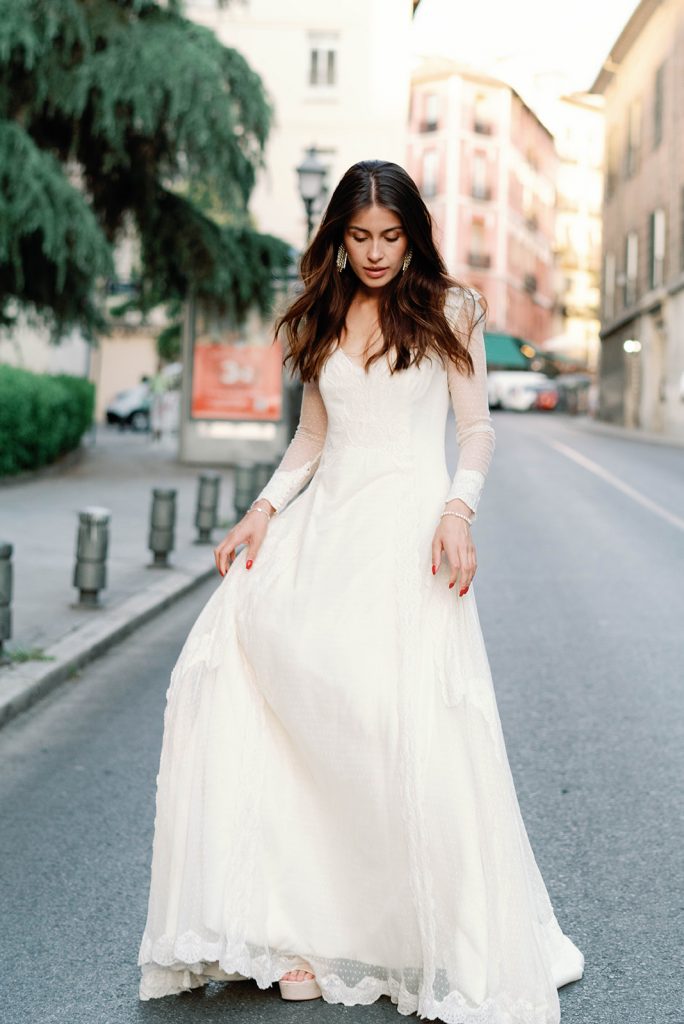 vestido novia largo 