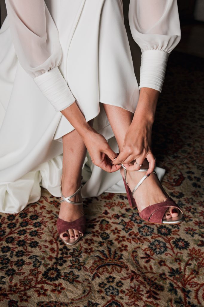 zapatos de novia