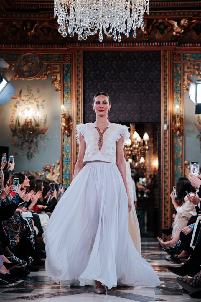 top de novia bordado lamarye
