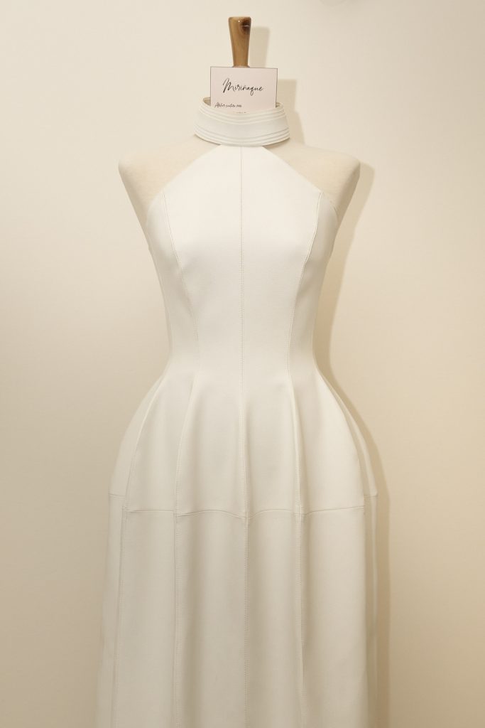 vestido miriñaque lamaryé