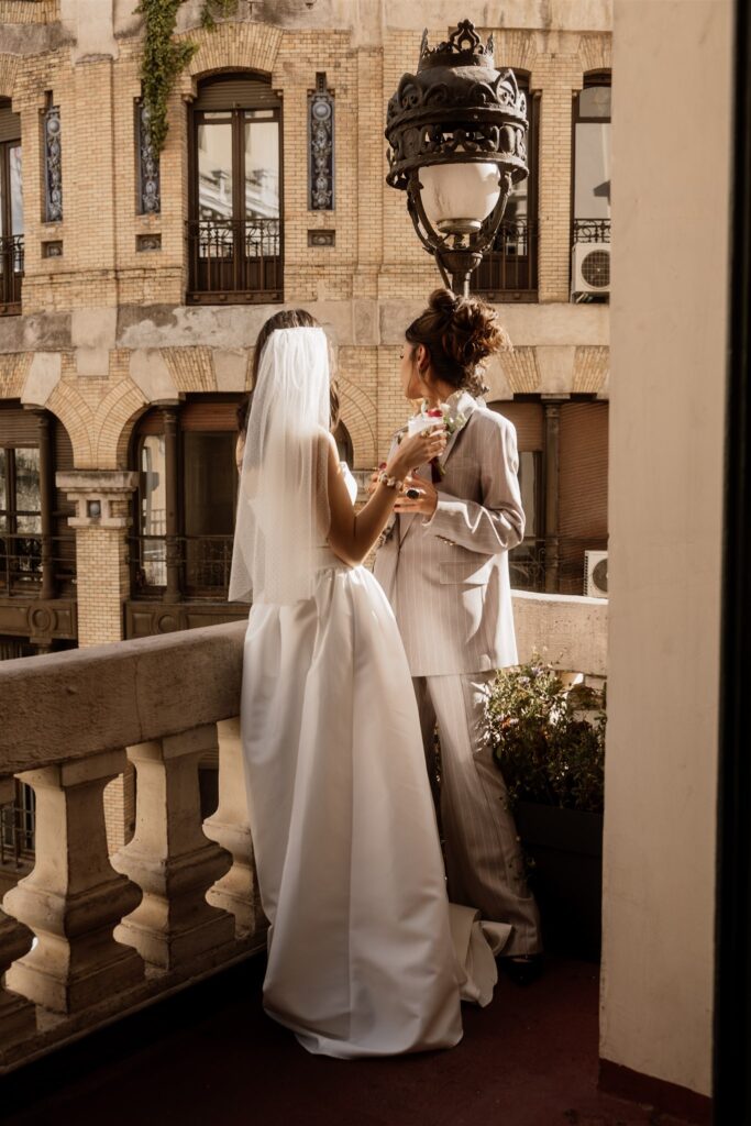 velo corta para novia