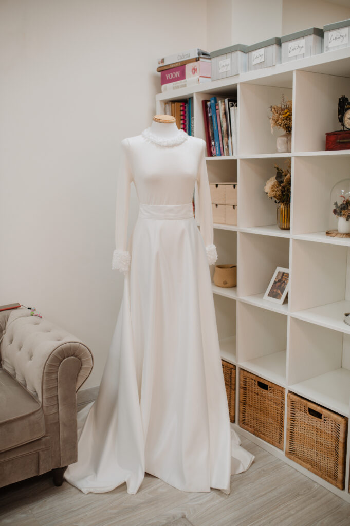 vestido Blanca NIVIA lamaryé