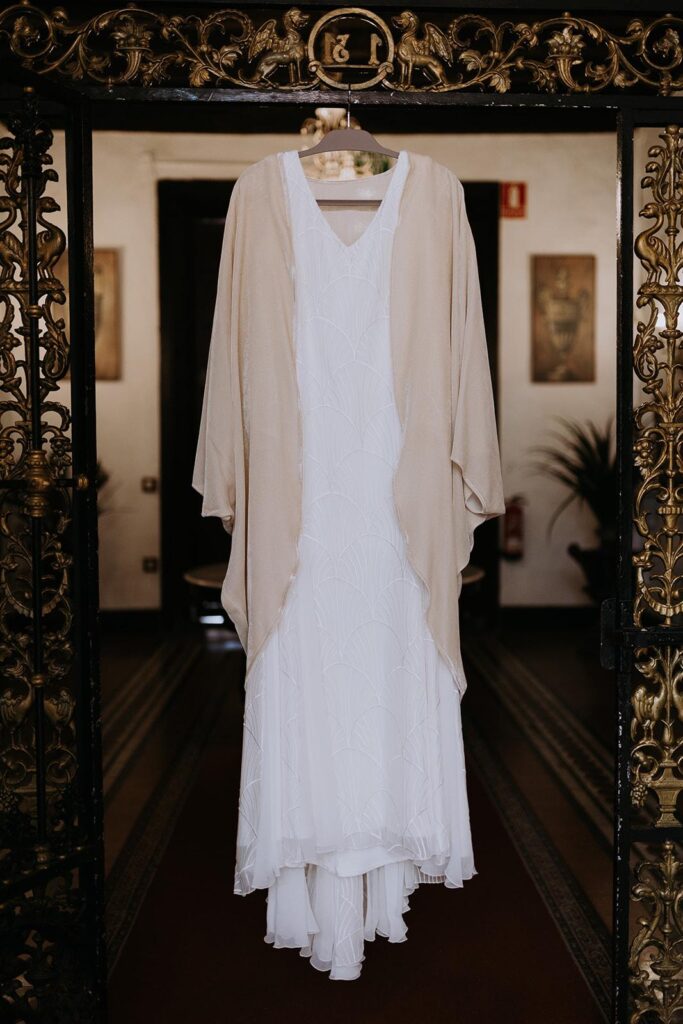 vestido novia y caftán