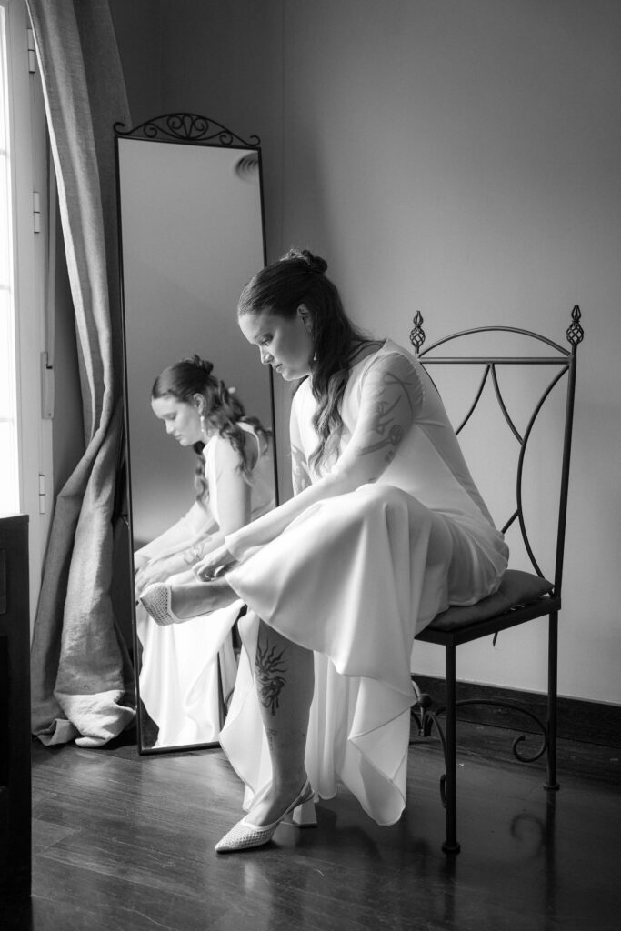vestido detalle madre