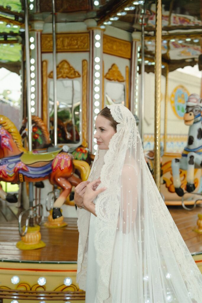 mantilla velo novia