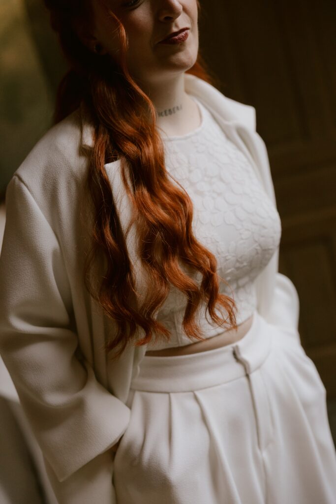 crop top novia